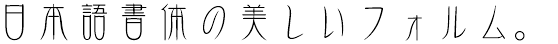 DF金文体 W3 (DFP～/DFG～ 同梱)